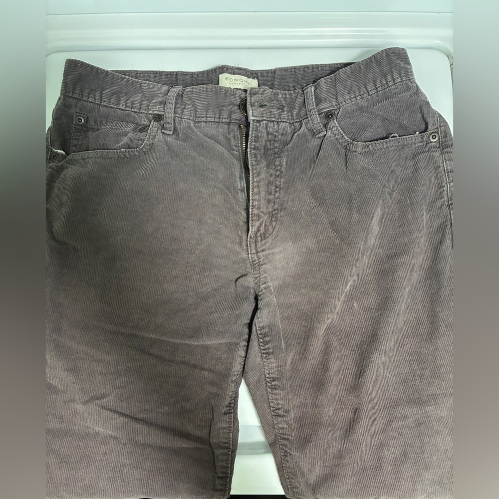 Sonoma Men's Brown Corduroy Pants